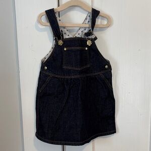 Petit Bateau Dark Blue Kids Overalls